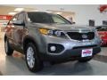 2011 Titanium Silver Kia Sorento EX AWD  photo #10