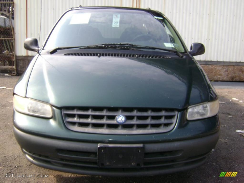1998 Grand Voyager SE - Forest Green Pearl / Mist Gray photo #4