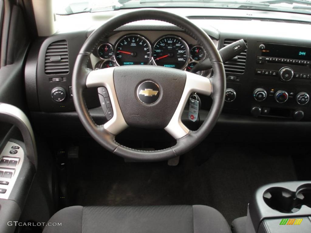 2009 Silverado 1500 LT Crew Cab 4x4 - Summit White / Ebony photo #15