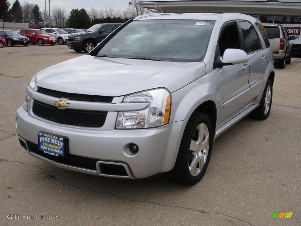 2009 Equinox Sport AWD - Silver Ice Metallic / Ebony photo #1