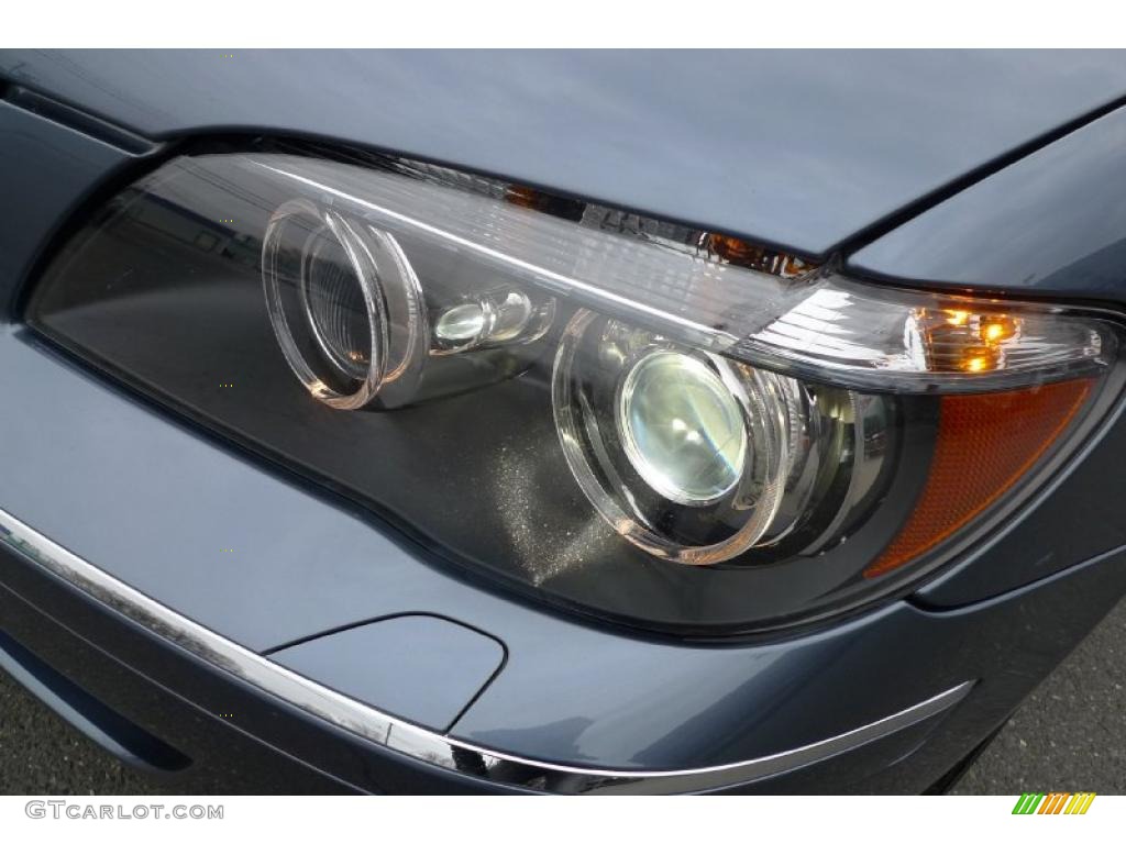 2008 7 Series 750Li Sedan - Michigan Blue Metallic / Cream Beige photo #17