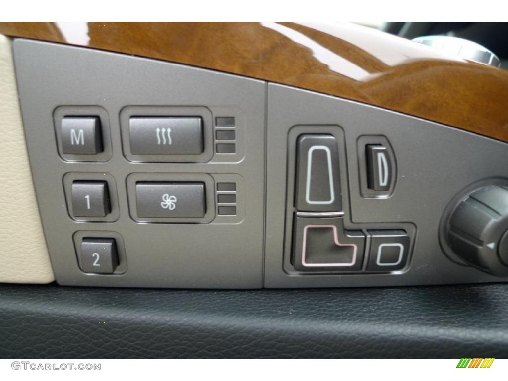 2008 7 Series 750Li Sedan - Michigan Blue Metallic / Cream Beige photo #35
