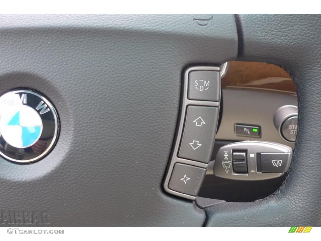 2008 7 Series 750Li Sedan - Michigan Blue Metallic / Cream Beige photo #39