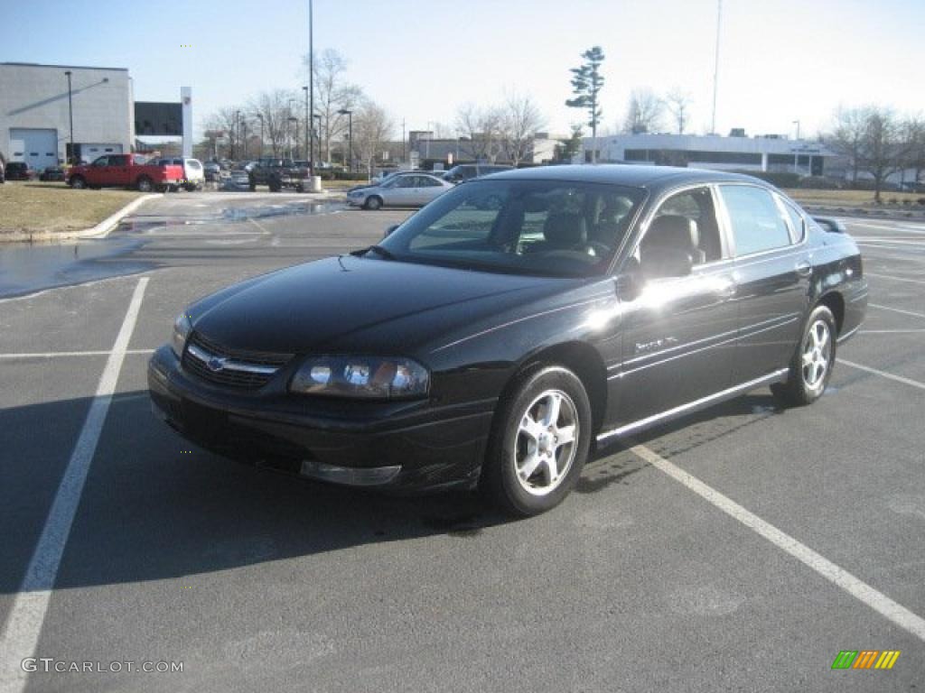 2004 Impala LS - Black / Medium Gray photo #1