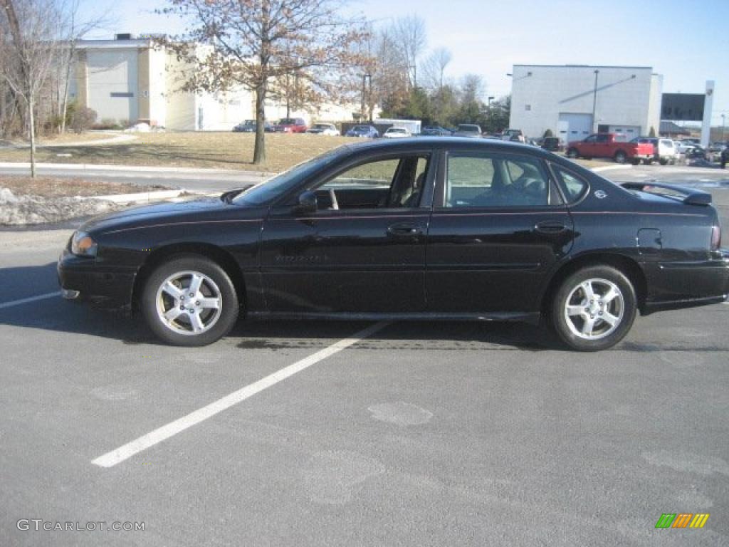 2004 Impala LS - Black / Medium Gray photo #2