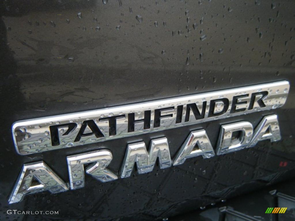 2004 Armada SE Off Road 4x4 - Smoke Metallic / Steel/Titanium photo #18