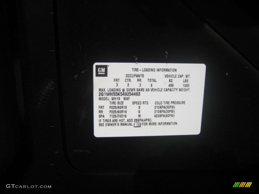 2004 Impala LS - Black / Medium Gray photo #22