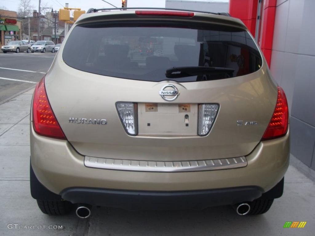 2006 Murano S AWD - Chardonnay Metallic / Cafe Latte photo #5