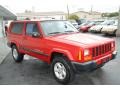 1999 Flame Red Jeep Cherokee Sport  photo #5