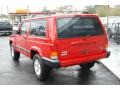1999 Flame Red Jeep Cherokee Sport  photo #9