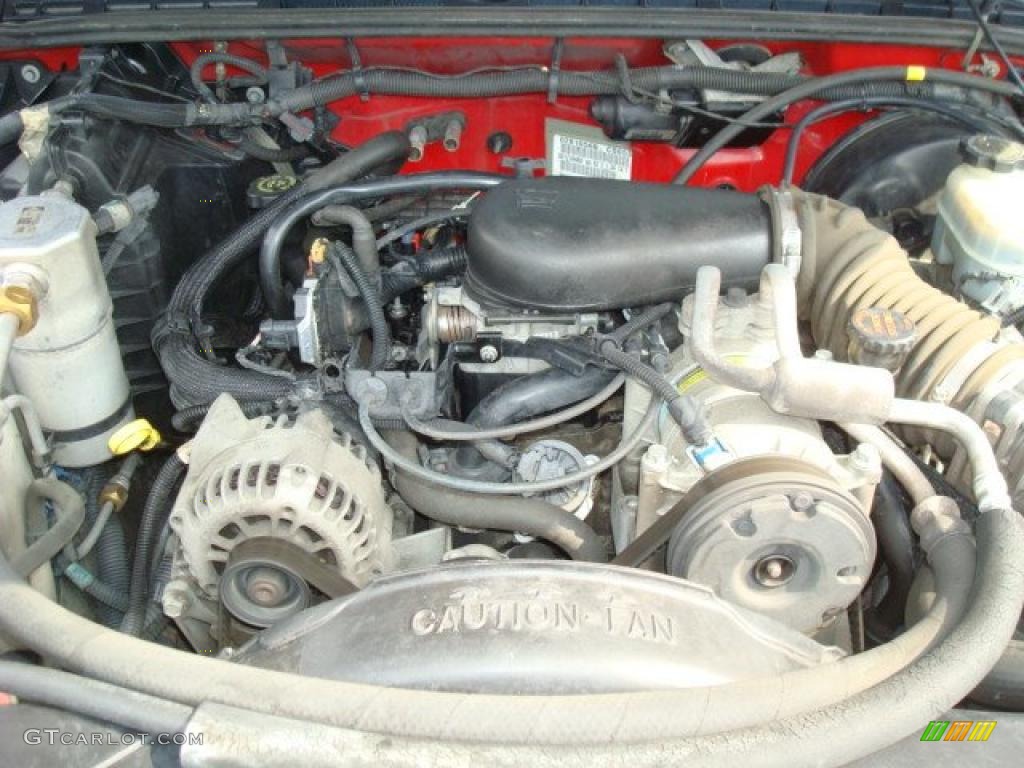 2000 S10 LS Extended Cab - Victory Red / Medium Gray photo #22
