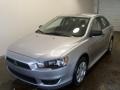 2010 Apex Silver Metallic Mitsubishi Lancer DE  photo #1