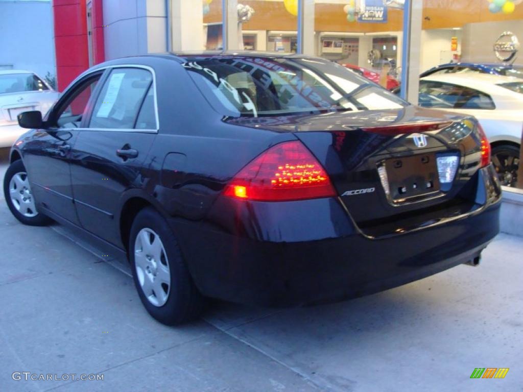 2007 Accord LX Sedan - Nighthawk Black Pearl / Ivory photo #6