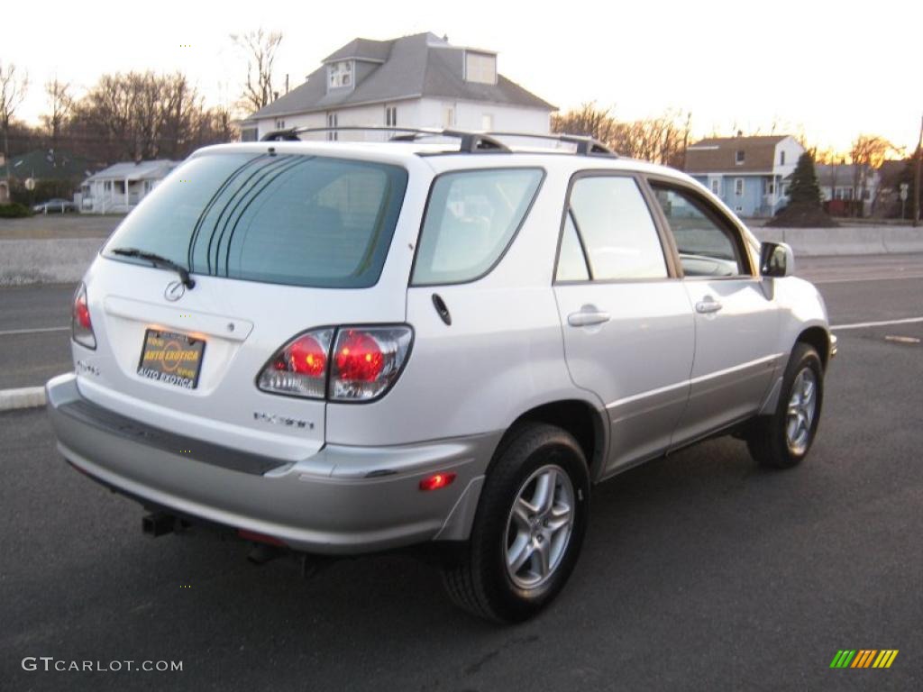 2001 RX 300 AWD - White Gold Crystal / Ivory photo #3