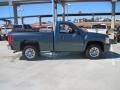 2008 Blue Granite Metallic Chevrolet Silverado 1500 Work Truck Regular Cab  photo #4