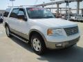 2003 Oxford White Ford Expedition Eddie Bauer  photo #2