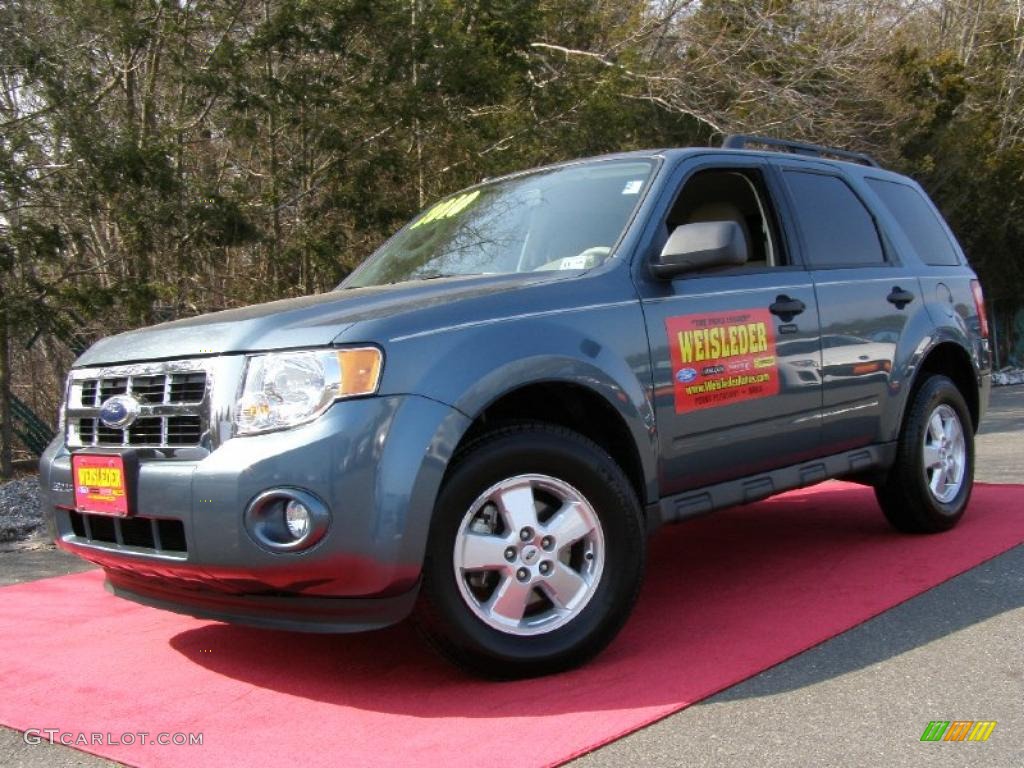 2010 Escape XLT - Steel Blue Metallic / Camel photo #1