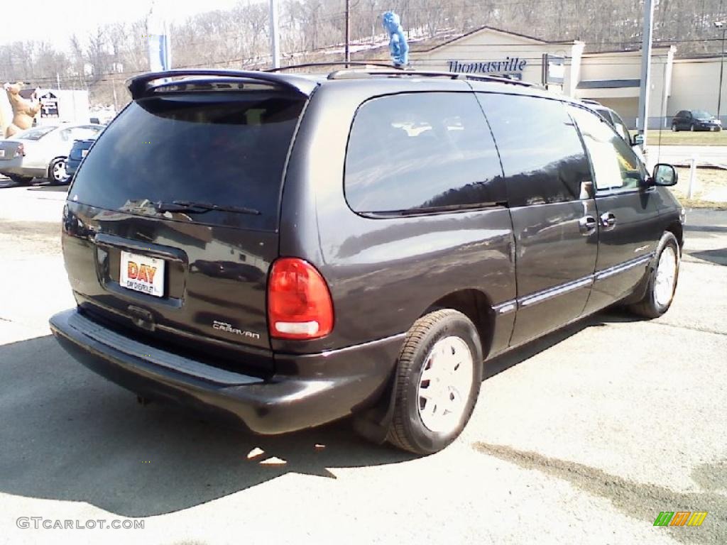 2000 Grand Caravan SE - Deep Slate Pearlcoat / Mist Gray photo #2