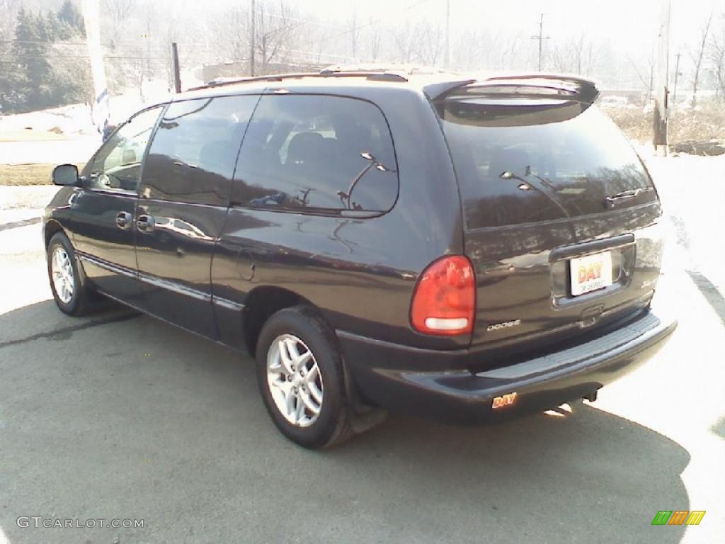 2000 Grand Caravan SE - Deep Slate Pearlcoat / Mist Gray photo #3