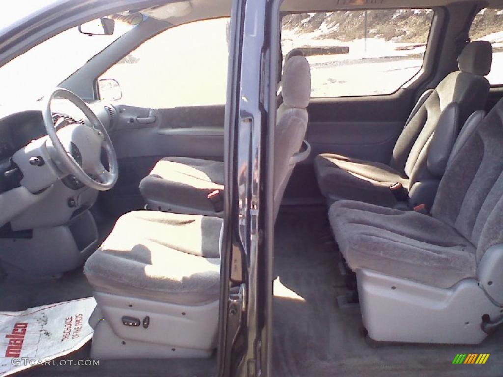 2000 Grand Caravan SE - Deep Slate Pearlcoat / Mist Gray photo #5