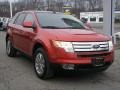 2008 Blazing Copper Metallic Ford Edge Limited AWD  photo #2