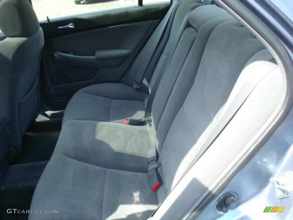 2007 Accord EX Sedan - Cool Blue Metallic / Gray photo #9