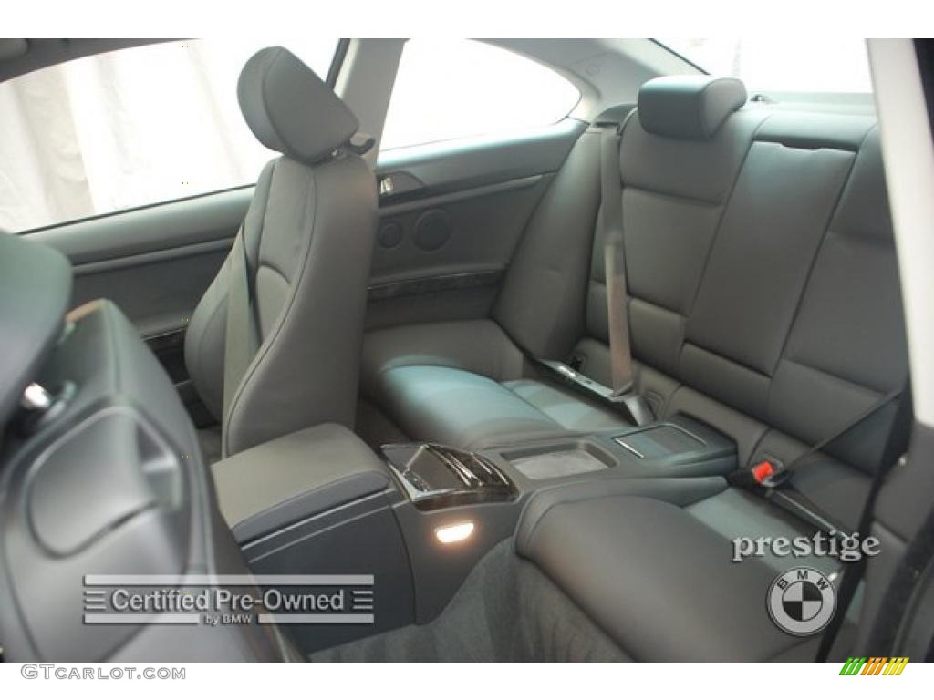 2008 3 Series 328xi Coupe - Sparkling Graphite Metallic / Black photo #10