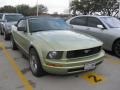 2005 Legend Lime Metallic Ford Mustang V6 Premium Convertible  photo #3
