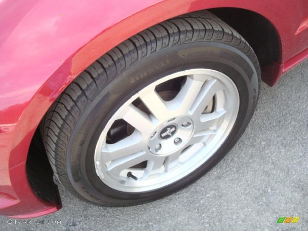 2007 Mustang GT Premium Coupe - Redfire Metallic / Dark Charcoal photo #7