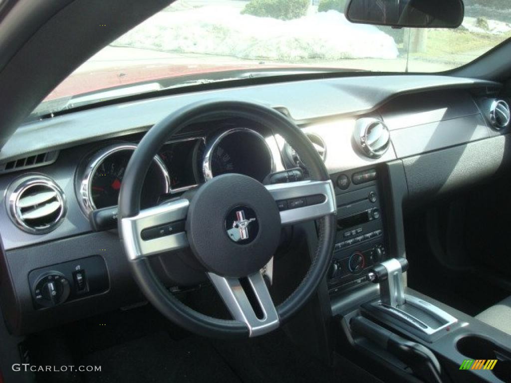 2007 Mustang GT Premium Coupe - Redfire Metallic / Dark Charcoal photo #10