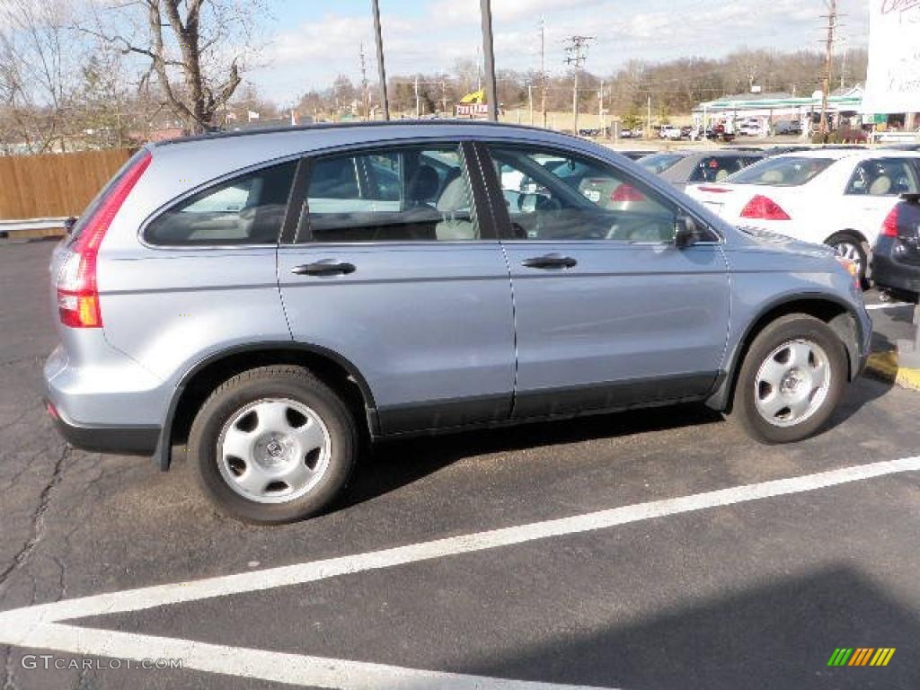 2008 CR-V LX 4WD - Glacier Blue Metallic / Gray photo #1
