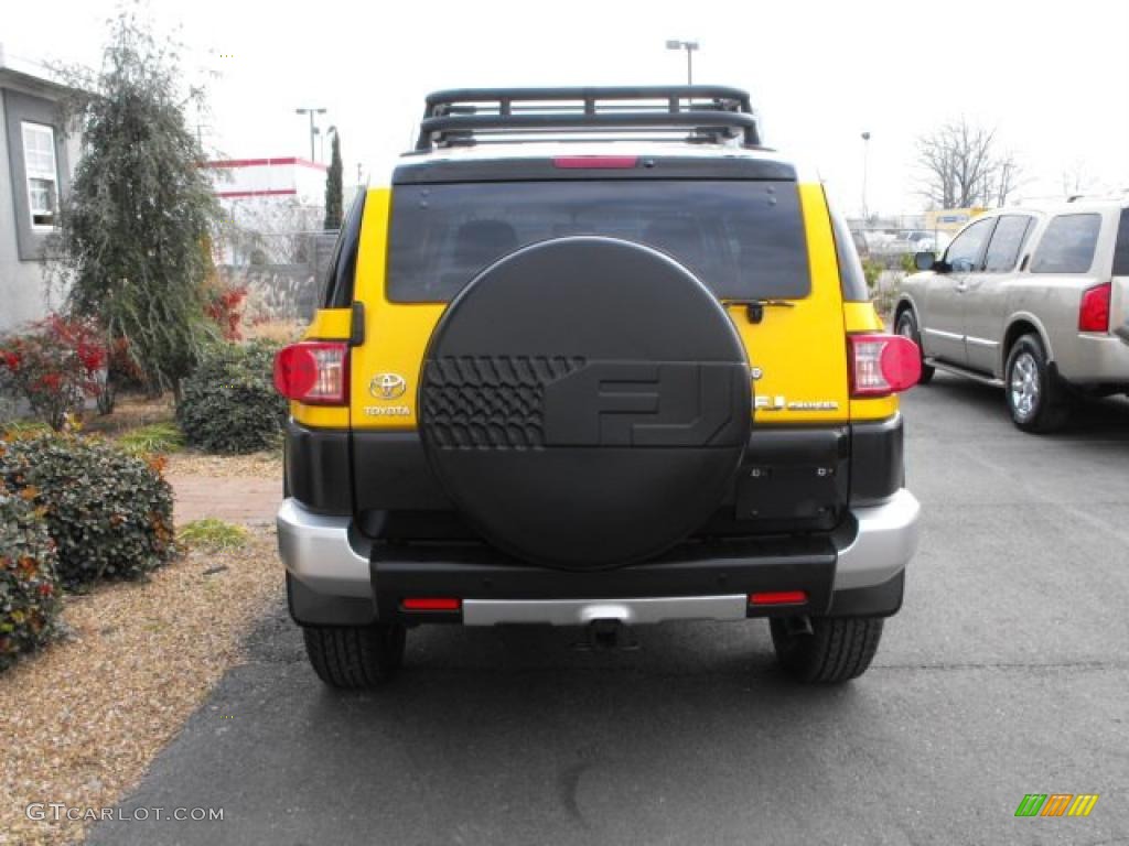 2007 FJ Cruiser 4WD - Sun Fusion / Dark Charcoal photo #8