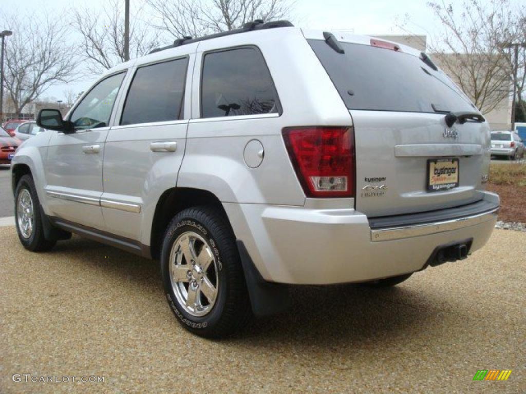 2006 Grand Cherokee Limited 4x4 - Bright Silver Metallic / Medium Slate Gray photo #4