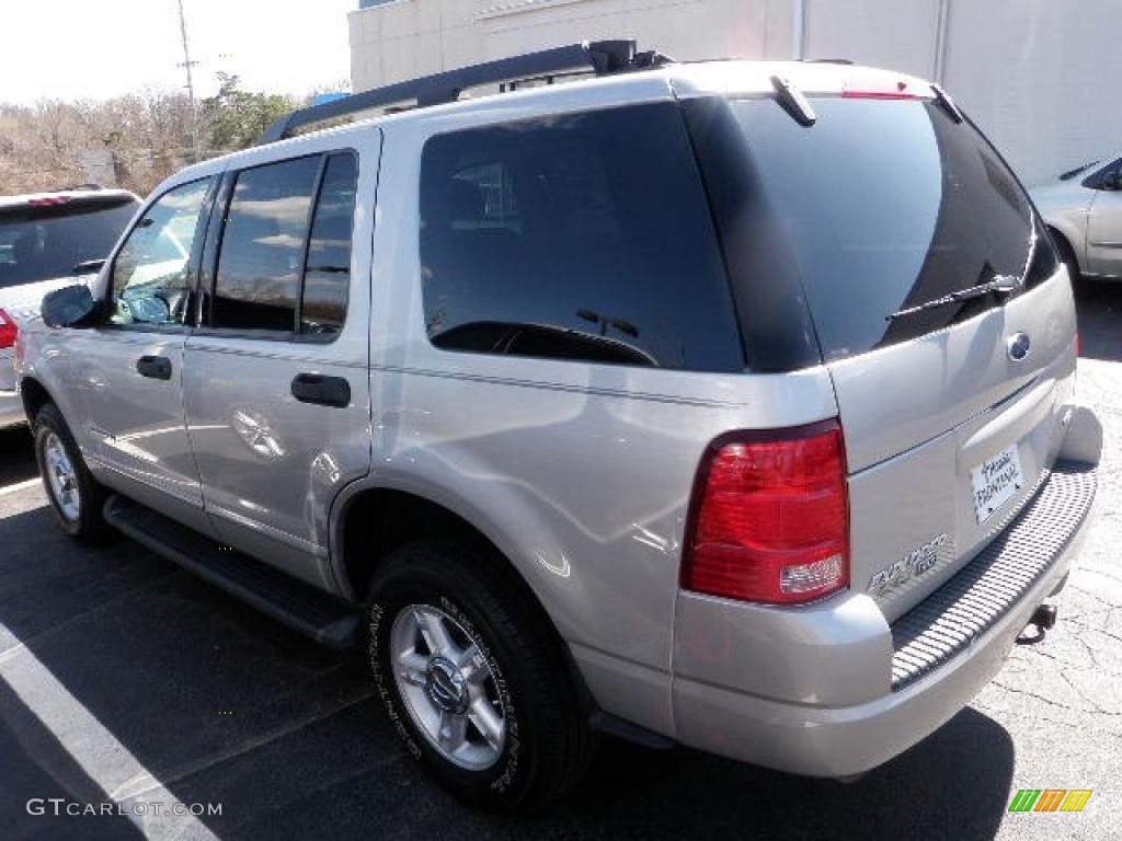2005 Explorer XLT - Silver Birch Metallic / Midnight Grey photo #2