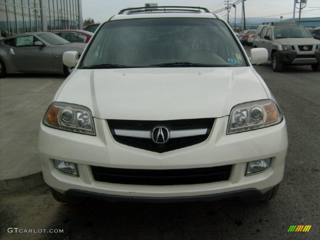 2004 MDX Touring - Aspen White Pearl / Saddle photo #12