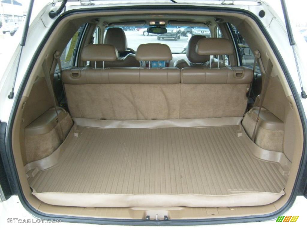 2004 MDX Touring - Aspen White Pearl / Saddle photo #17