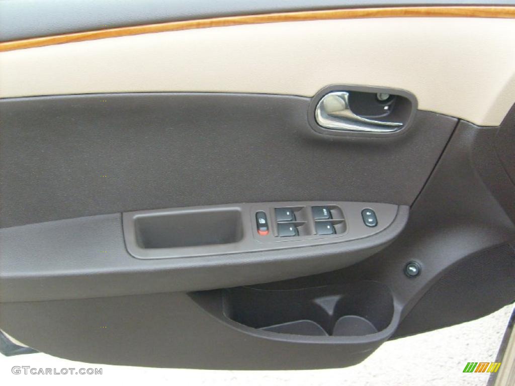 2008 Malibu LT Sedan - Sandstone Metallic / Cocoa/Cashmere Beige photo #14