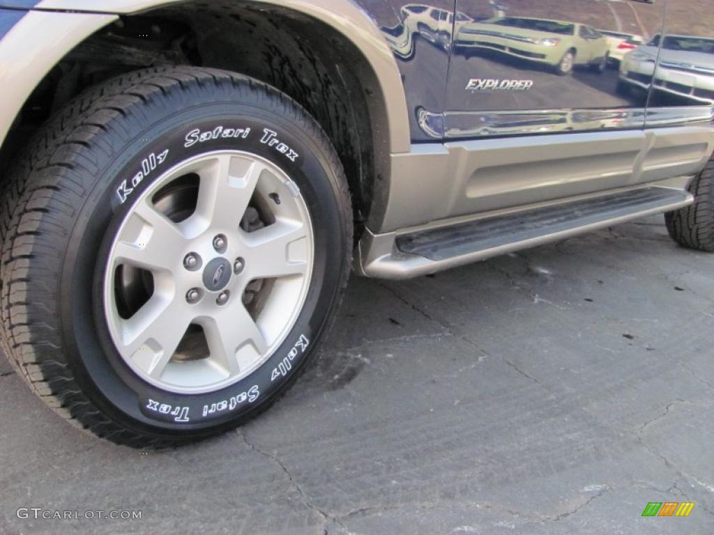 2004 Explorer Eddie Bauer 4x4 - Dark Blue Pearl Metallic / Medium Parchment photo #3