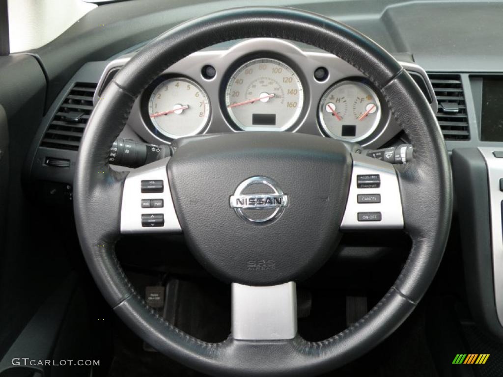 2006 Murano SE AWD - Brilliant Silver Metallic / Charcoal photo #10