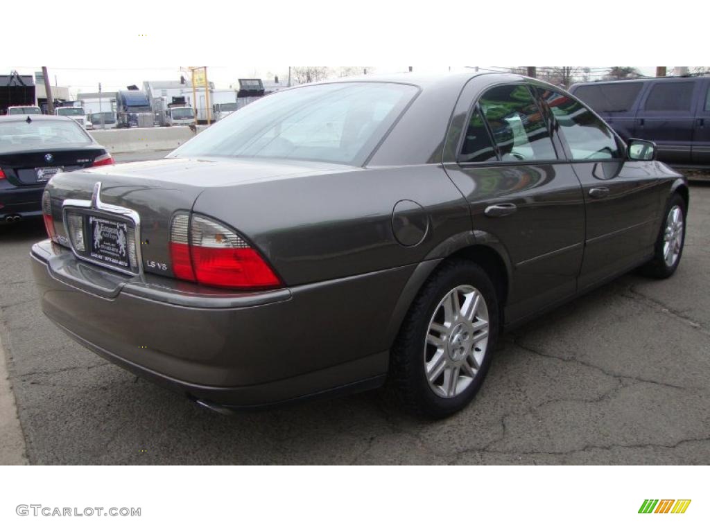 2004 LS V8 - Charcoal Grey Metallic / Black photo #4