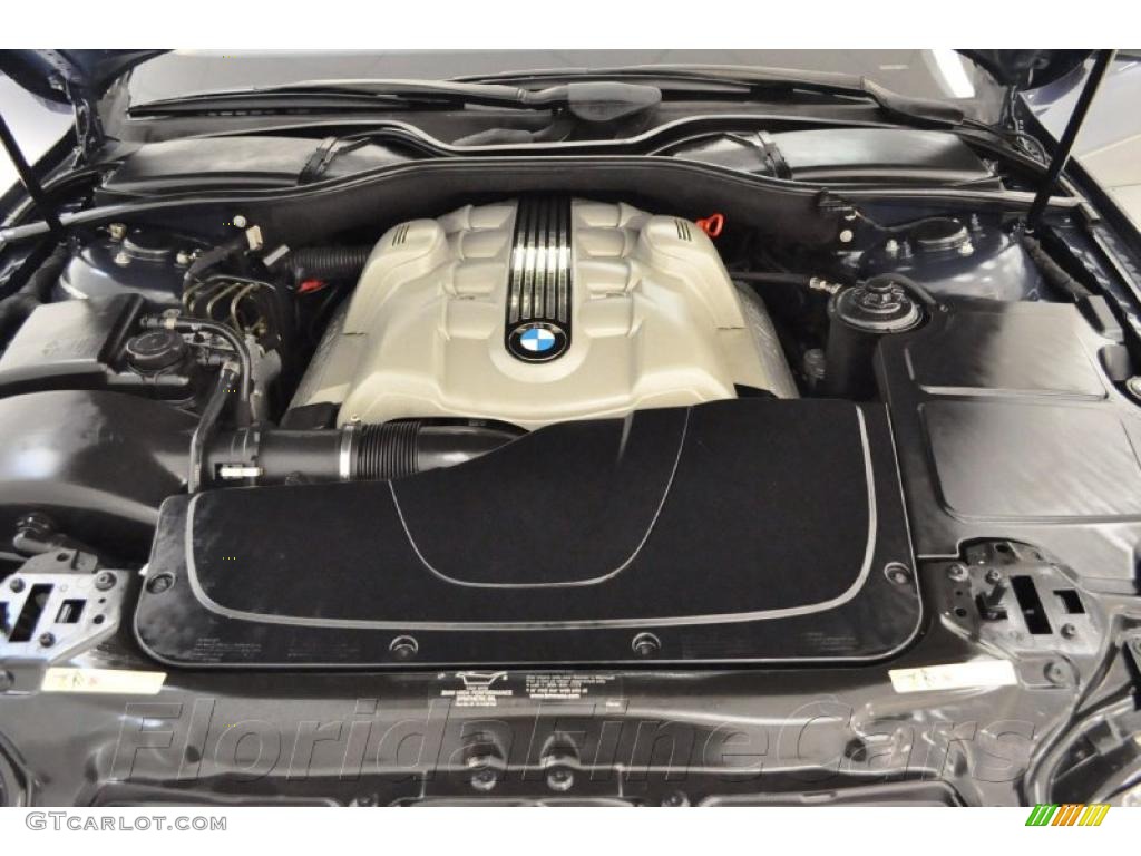 2002 7 Series 745i Sedan - Black Sapphire Metallic / Natural Brown photo #9