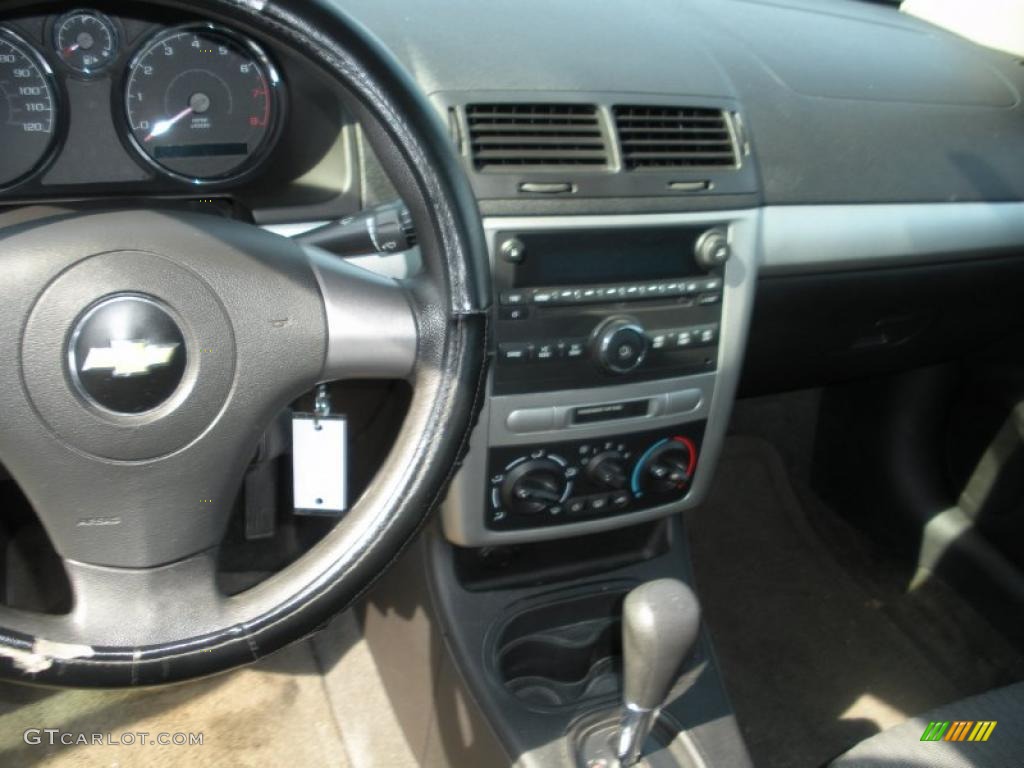 2007 Cobalt LT Coupe - Black / Gray photo #13