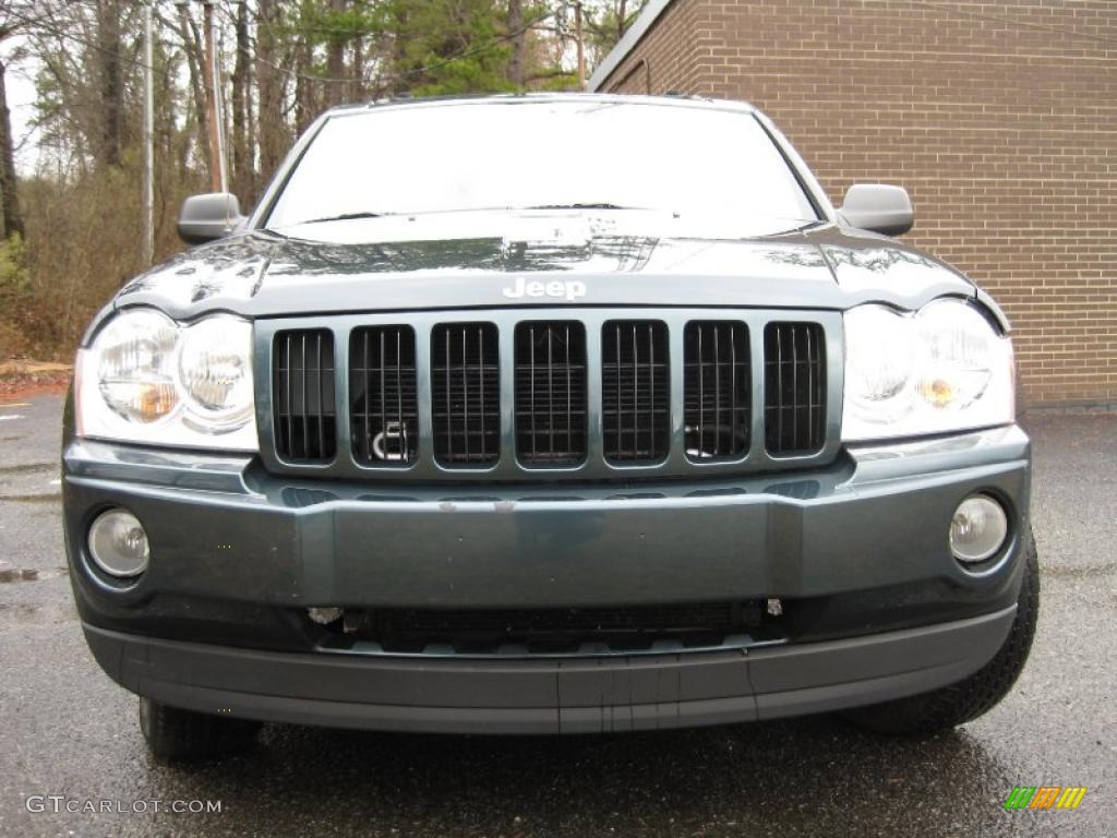 2005 Grand Cherokee Laredo - Deep Beryl Green Pearl / Medium Slate Gray photo #3