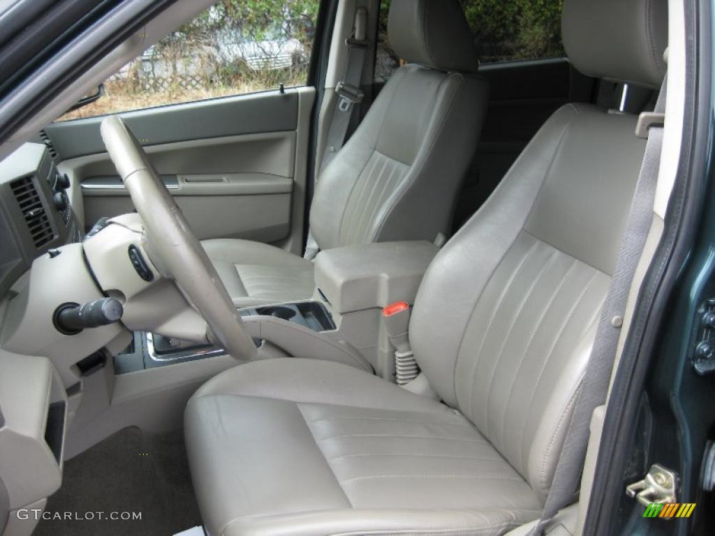 2005 Grand Cherokee Laredo - Deep Beryl Green Pearl / Medium Slate Gray photo #15