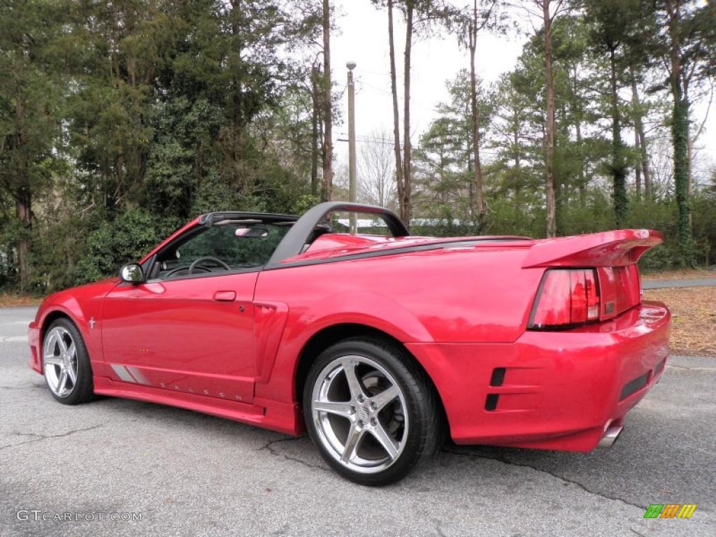 2000 Mustang Saleen S281 Speedster - Laser Red Metallic / Medium Graphite photo #5