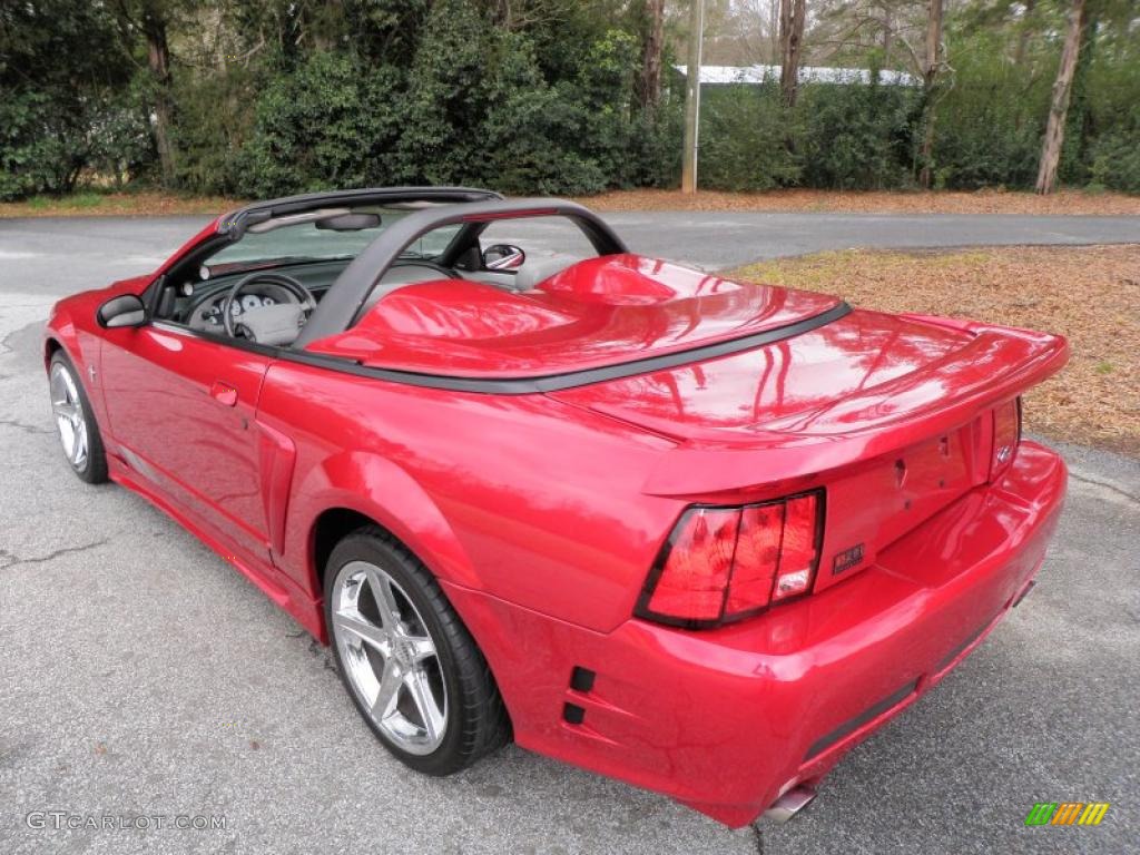 2000 Mustang Saleen S281 Speedster - Laser Red Metallic / Medium Graphite photo #6