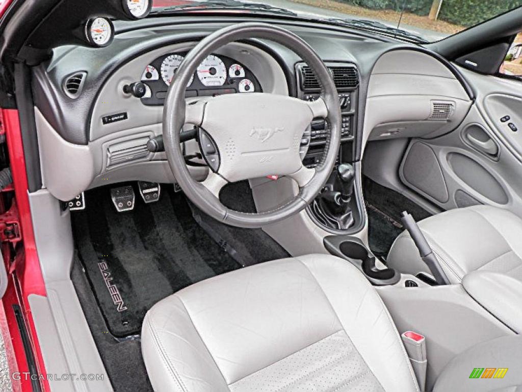 Medium Graphite Interior 2000 Ford Mustang Saleen S281
