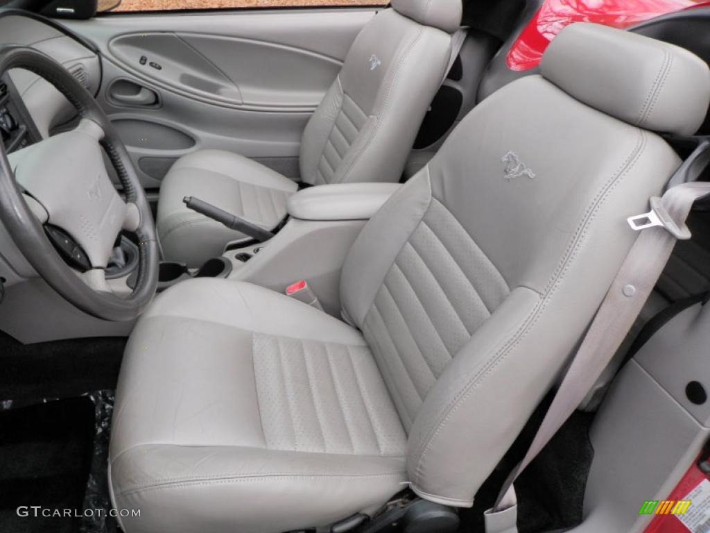 Medium Graphite Interior 2000 Ford Mustang Saleen S281 Speedster Photo #26998473