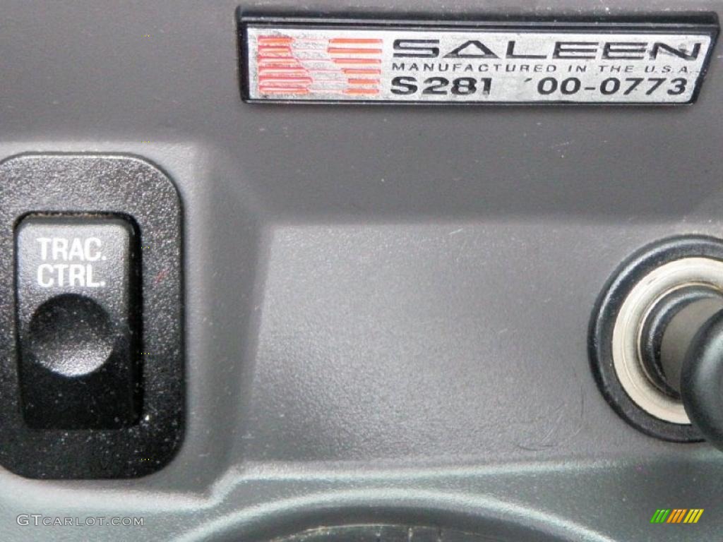 2000 Mustang Saleen S281 Speedster - Laser Red Metallic / Medium Graphite photo #45