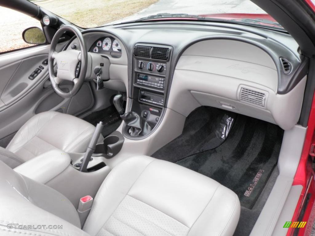 Medium Graphite Interior 2000 Ford Mustang Saleen S281 Speedster Photo #26998715